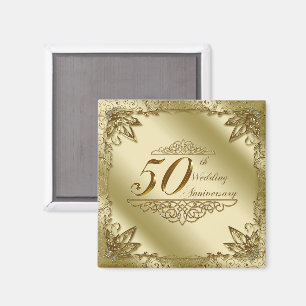 Magnet zum 50. Hochzeitstag