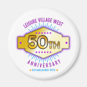 Magnet zum 50. Jahrestag