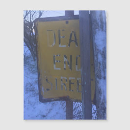 Magnet zum Ende des Schnees