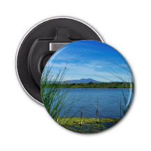 Magnetblauer Flaschenöffner