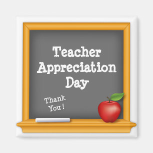 Magnetbrett für den Lehrertag Magnet