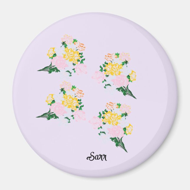 Magnete : Frühlingsblumen  (Vorne)