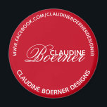 Magnete für Handwerkskunst<br><div class="desc">Crafter Artist Business Magnete. Design von Claudine Boerner.</div>