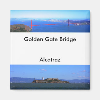 Magnete - Golden Gate Bridge und Alcatraz