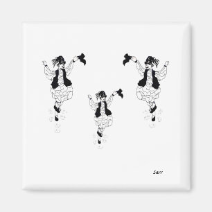 Magnete / Griechische Evzon-Tänzer