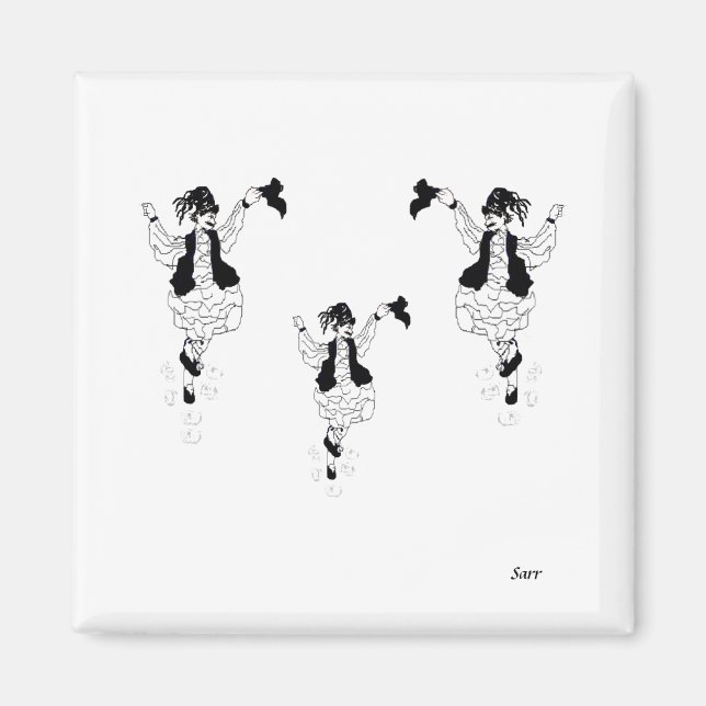 Magnete / Griechische Evzon-Tänzer (Vorne)