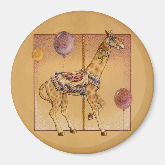 Magnete - Karussell Giraffe (Vorne)