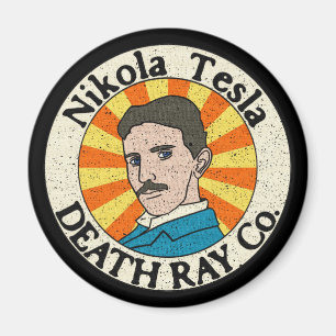 Magneten des Nikola Tesla-Todesstrahln-Co. Magnet