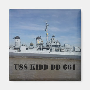 Magneten USS-KIDD DD 661 Magnet