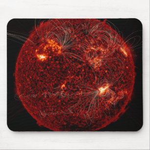 Magnetfeldlinien auf dem Sun 3 Mousepad