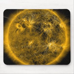 Magnetfeldlinien auf dem Sun Mousepad