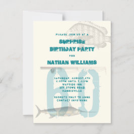 Magnetfischerei Thema Erwachsene männliche Einladu Magneteinladung