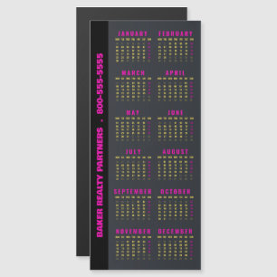 Magnetic 2023 magnetkarte