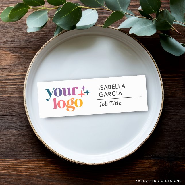 Magnetic Employee Custom Business Name Tag Namensschild (Von Creator hochgeladen)