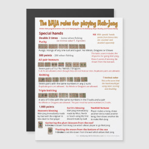 Magnetische BMJA-Regeln - Spezialhände (1) Magneteinladung