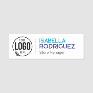 Magnetische Firmenmitarbeiter-Badge Personalisiere Namensschild