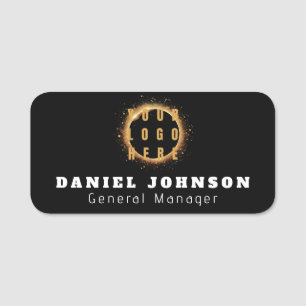 Magnetische Firmenmitarbeiter Individuelles Logo Namensschild
