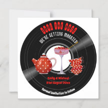 Magnetische Hochzeit speichert das Datum, an dem T