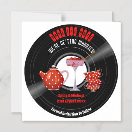 Magnetische Hochzeit speichert das Datum, an dem T Magneteinladung