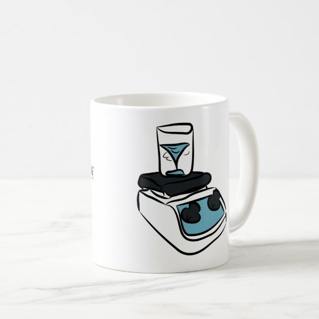Magnetische Mischer-Tasse Kaffeetasse (VorderseiteRechts)