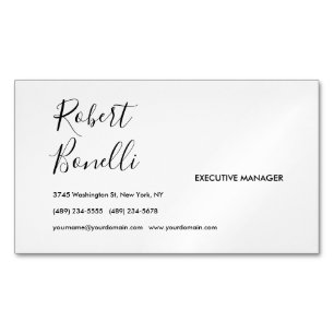 MAGNETISCHE VISITENKARTE