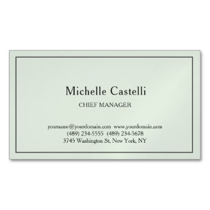  MAGNETISCHE VISITENKARTE