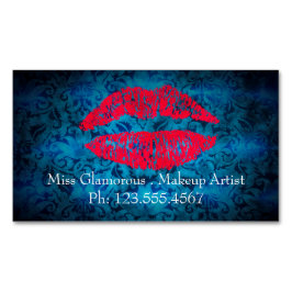 Magnetische Visitenkarten für Maskenbildner Visitenkarte