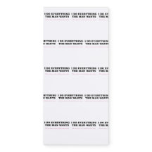 Magnetischer Notepad, um uns daran zu erinnern.