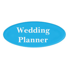 Magnetisches Abzeichen - Hochzeitsplaner Namenschild