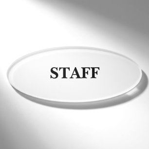 Magnetisches Abzeichen - Personal Namenschild