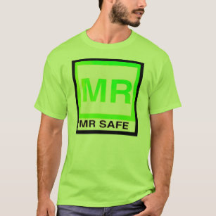 Magnetisches Resonanz- Safe "HERRN SAFE" T-Shirt