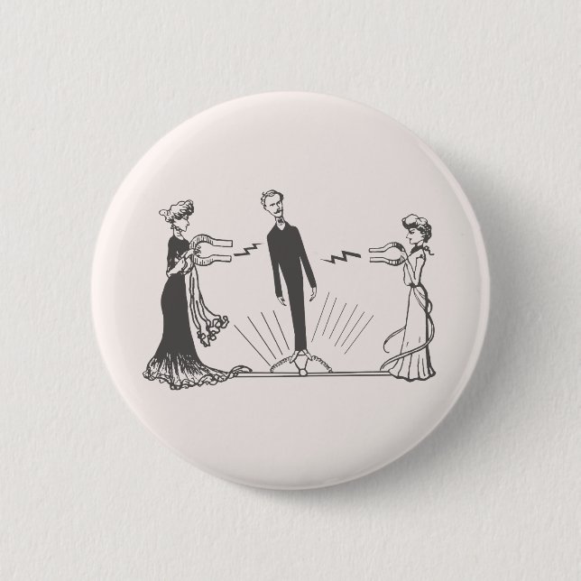 Magnetismus bei Tieren Button (Vorderseite)