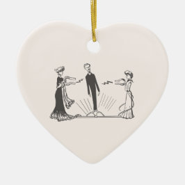 Magnetismus bei Tieren Keramikornament