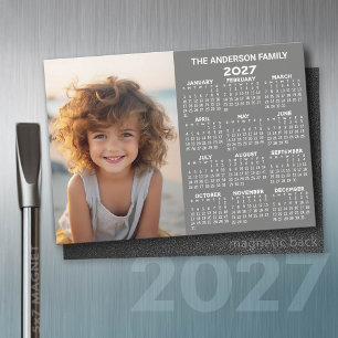 Magnetkalender - Foto Volljährig anzeigen Modern Magnetkarte
