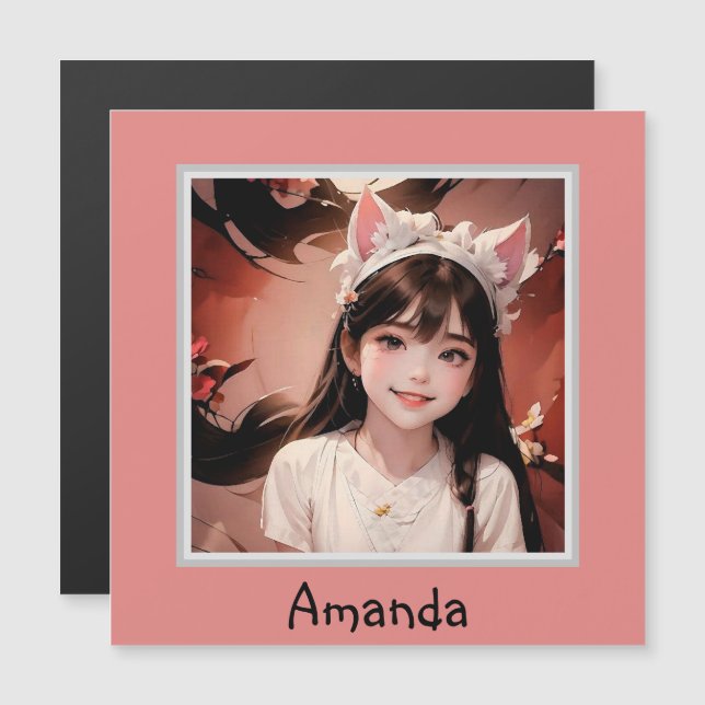 Magnetkarte (Vorne/Hinten)