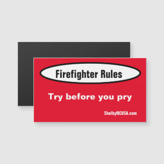 Magnetkarte für Feuerwehren