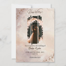 Magnetkarte, Größe: 5" x 7", Umschläge: weiß Magneteinladung