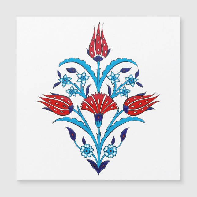 Magnetkarte Iznik Tiles (Vorderseite)