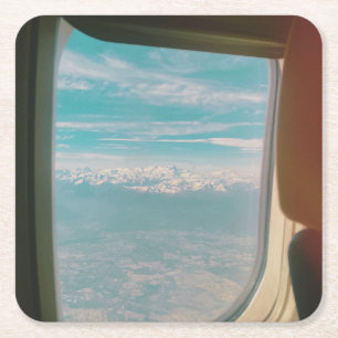 Magnetkarte Rechteckiger Pappuntersetzer