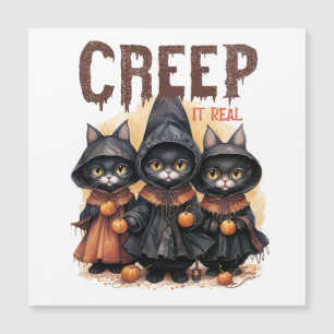 Magnetkarte zu Halloween