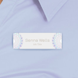 Magnetname-Tag-Abzeichen des Mitarbeiters Namensschild