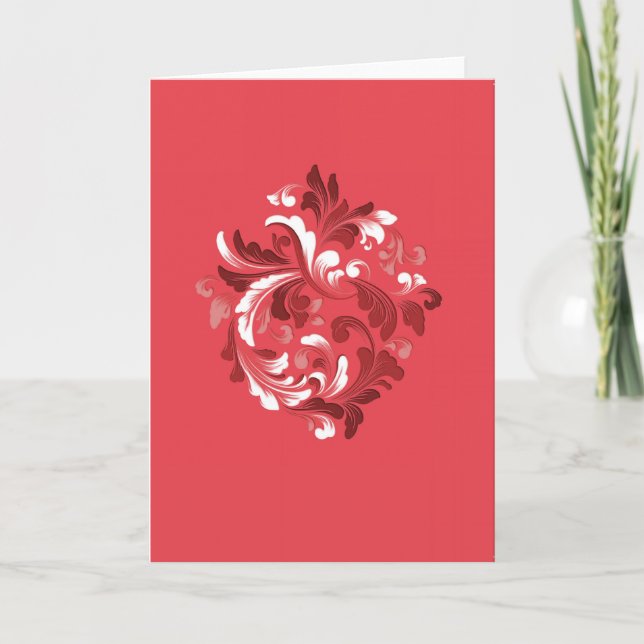 Magnificat (rot) karte (Vorderseite)