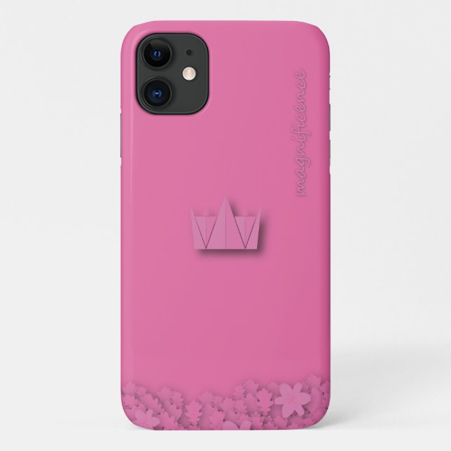 magnificence pink Case-Mate iPhone hülle (Rückseite)