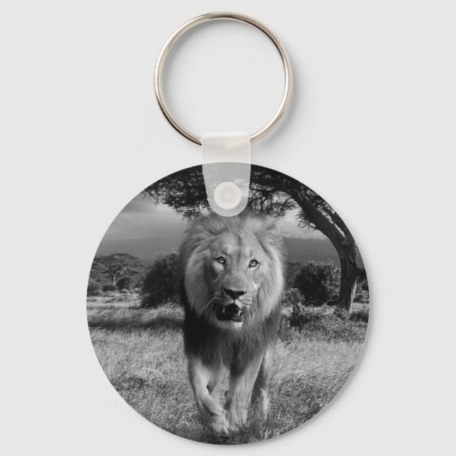 Magnificent Lion Schlüsselanhänger (Vorderseite)