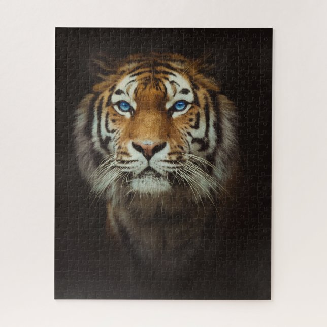 Magnificent Tiger 520 Stück Puzzle (Vertikal)
