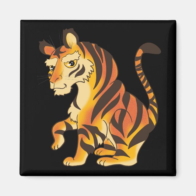 Magnificent Tiger Magnet (Vorne)