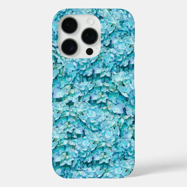 Magnificent, turquoise hydrangea blossoms Case-Mate iPhone hülle (Rückseite)