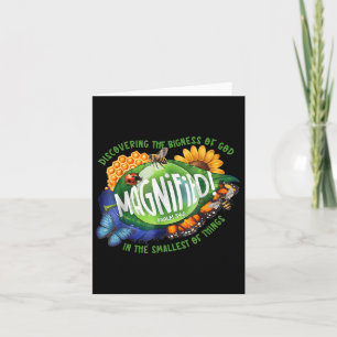 Magnified Vbs 2025 Entdeckung der Schönheit Gottes Karte
