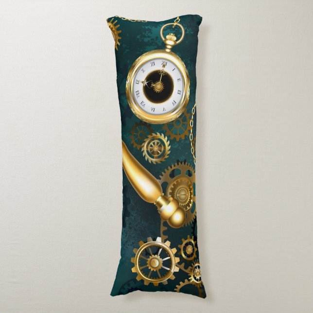 Magnifier in Steampunk Style Seitenschläferkissen (Vorderseite Vertikal)