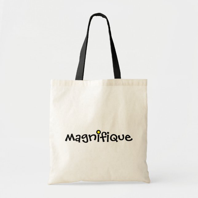 Magnifique Paris Inspiriert Tote Bag Tragetasche (Vorne)